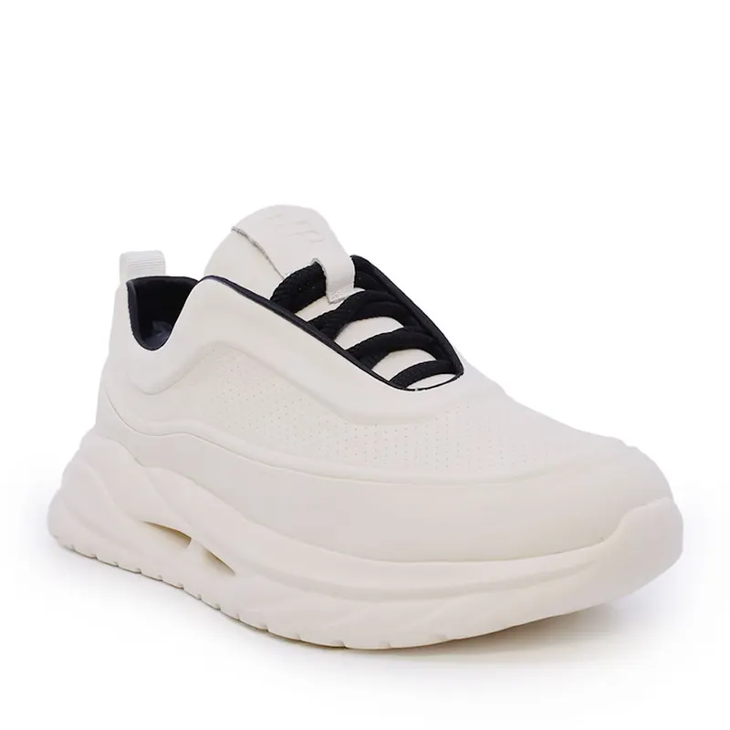 Sneakers ușori bărbați Enzo Bertini albi din piele 3661BP843A — imaginea 2