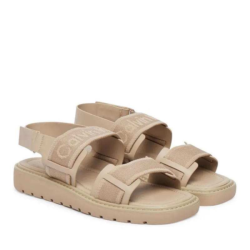 Sandale femei Calvin Klein taupe 2371DS2872TA — imaginea 2