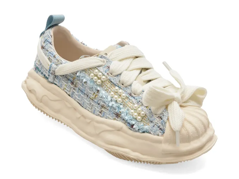 Pantofi sport FLAVIA PASSINI albastri, H8015, din material textil
