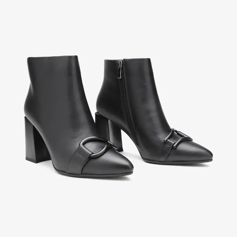 Botine dama din Piele Ecologica CRL0657