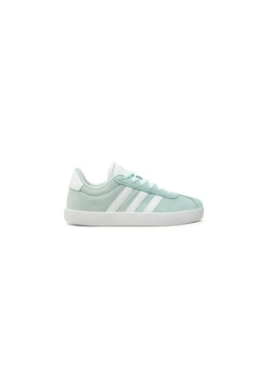 Pantofi sport din piele intoarsa cu sireturi