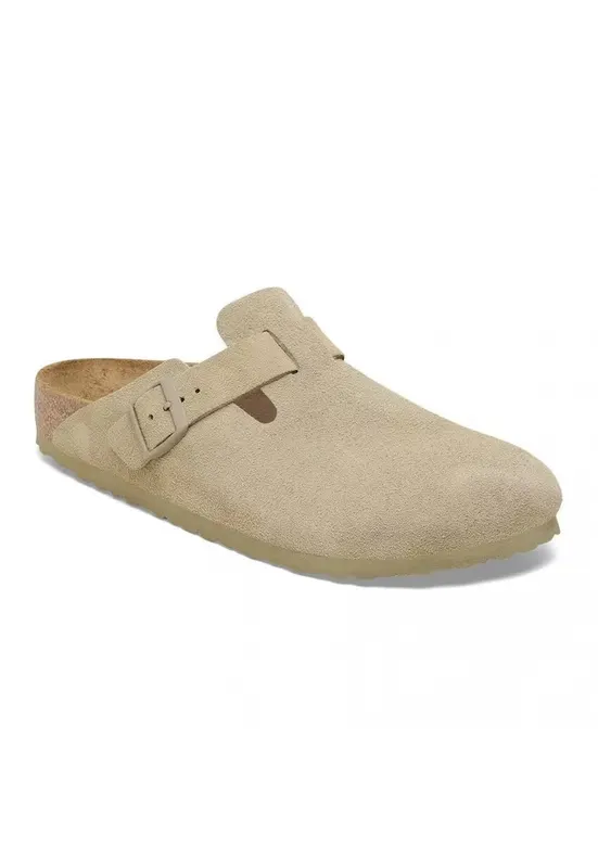 Saboti unisex din piele intoarsa - Boston 1025844