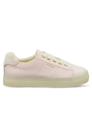 Pantofi sport dama din piele naturala - Roz