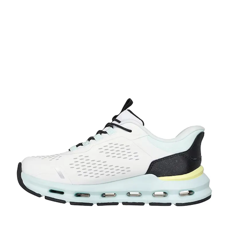 Pantofi sport femei Skechers Glide Step albi 1961DP303654LA — imaginea 2