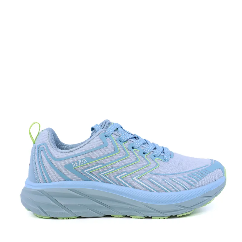Sneakers ultraușori femei Thezeus albastru deschis din textil 3761DPS25621BL