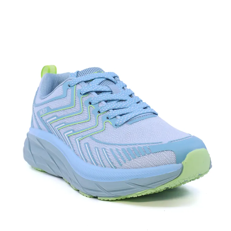 Sneakers ultraușori femei Thezeus albastru deschis din textil 3761DPS25621BL — imaginea 2