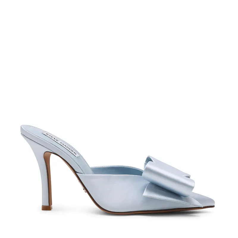 Saboți femei Steve Madden Destini albstru deschis cu accesoriu deco 1461DSTDESTINIAZ