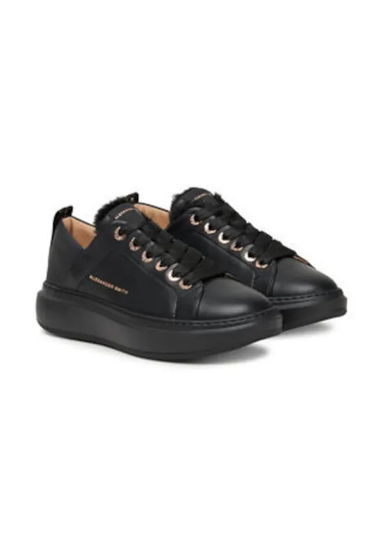 Tenisi dama 305503848 - Piele naturala - Negru