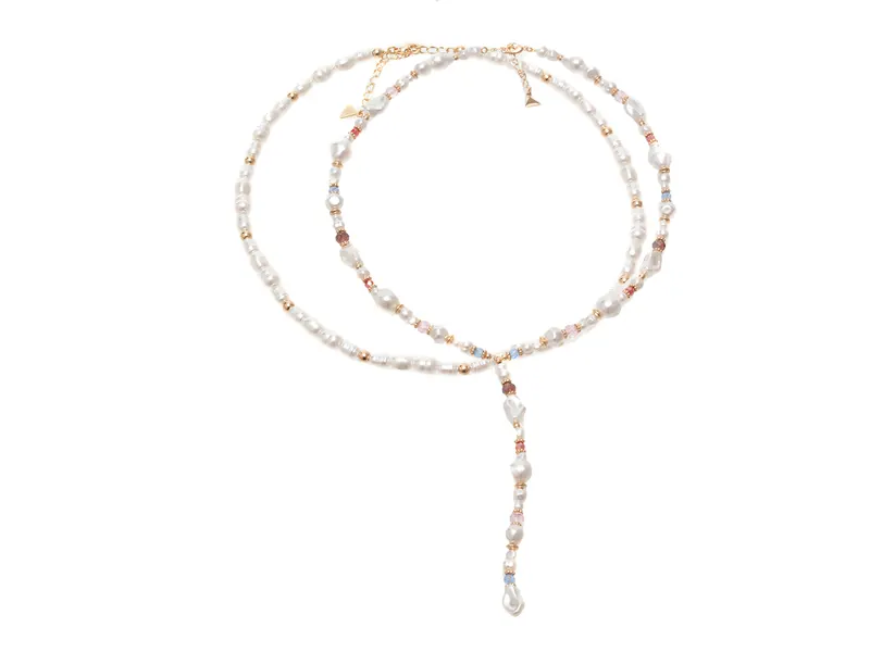 Colier multicolor, MEAGANN 961, din metal