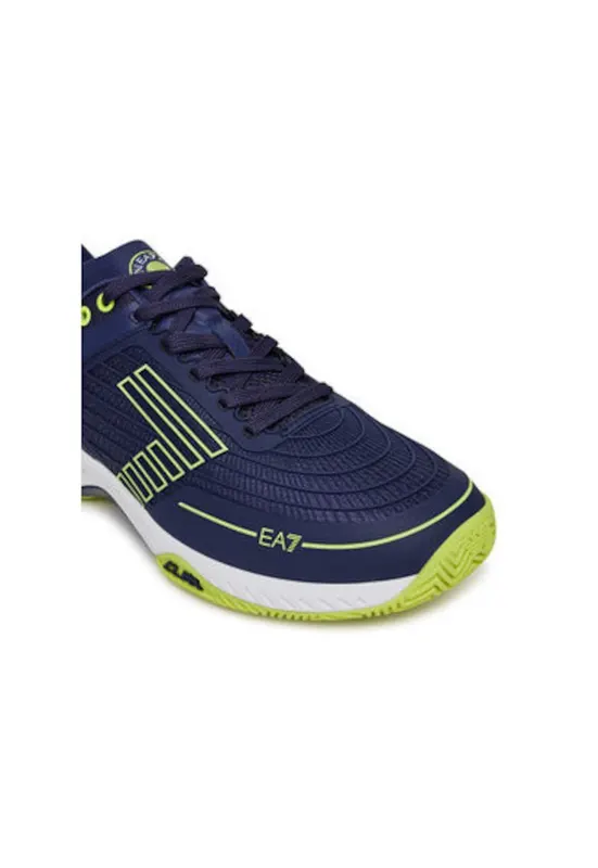 Pantofi sport barbati - X8X242 XK438 - Emporio Armani - Piele ecologica - Bleumarin