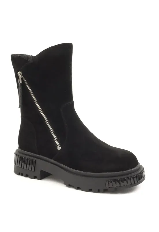 Ghete dama H1292 3446 - Negru