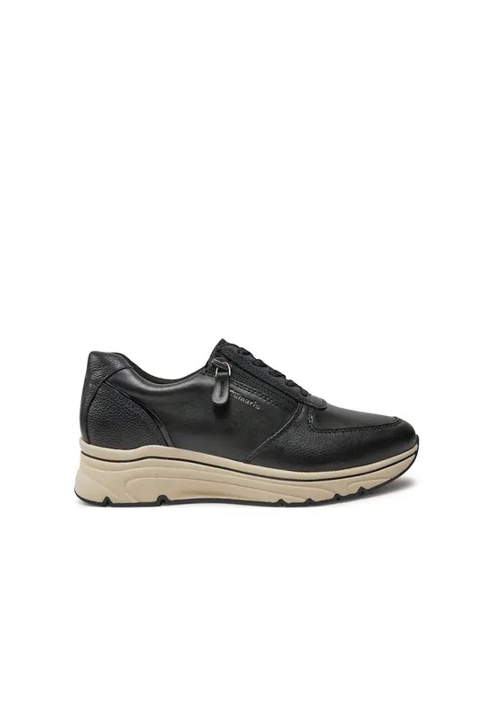 Pantofi sport dama - Piele naturala - Negrudwqfwq