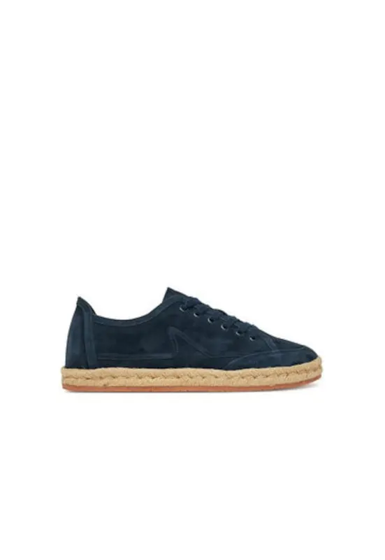 Espadrile barbati 25418005 - Piele naturala - Albastru