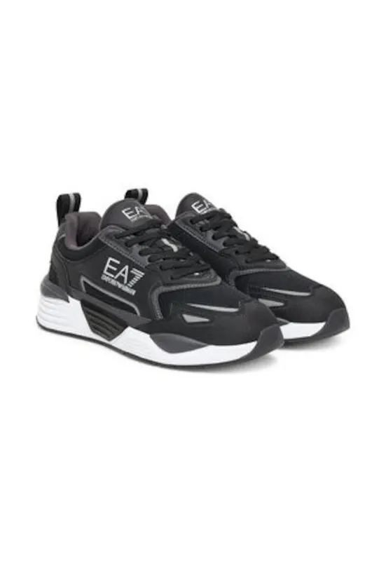 Tenisi barbati - Emporio Armani 305577597 - piele ecologica - negru