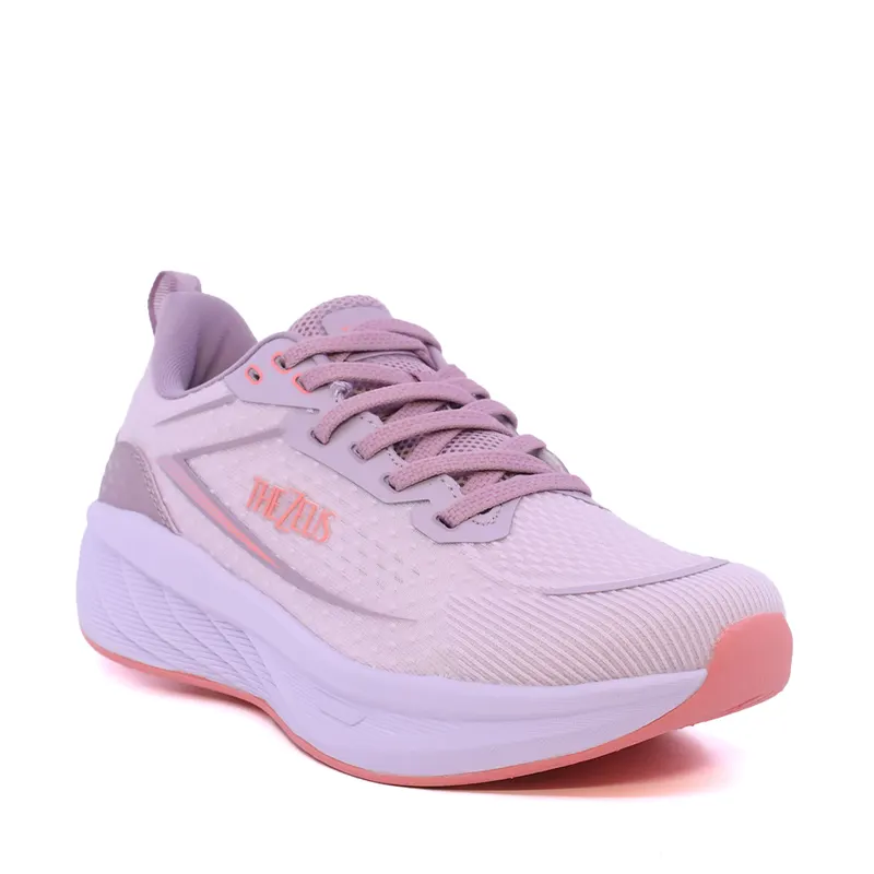 Sneakers ușori femei Thezeus lila din textil 3761DPS25603LI — imaginea 2