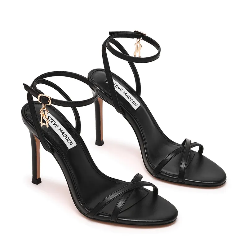 Sandale femei Steve Madden Jypsey negre din piele 1461DSJYPSEY-CNN — imaginea 2