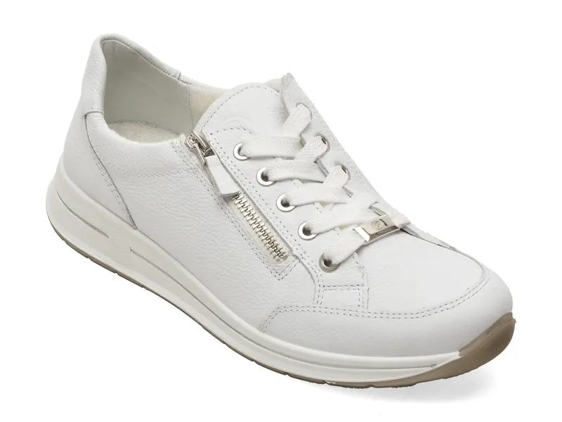 Pantofi sport ARA albi, 54801, din piele naturala