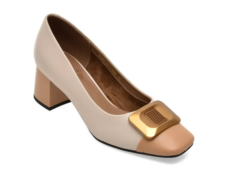 Pantofi eleganti FLAVIA PASSINI roz, 4F3863, din piele naturala