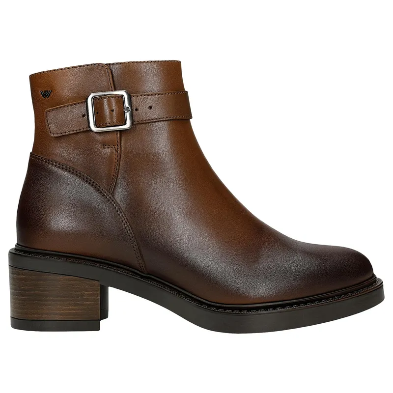 Botine elegante maro