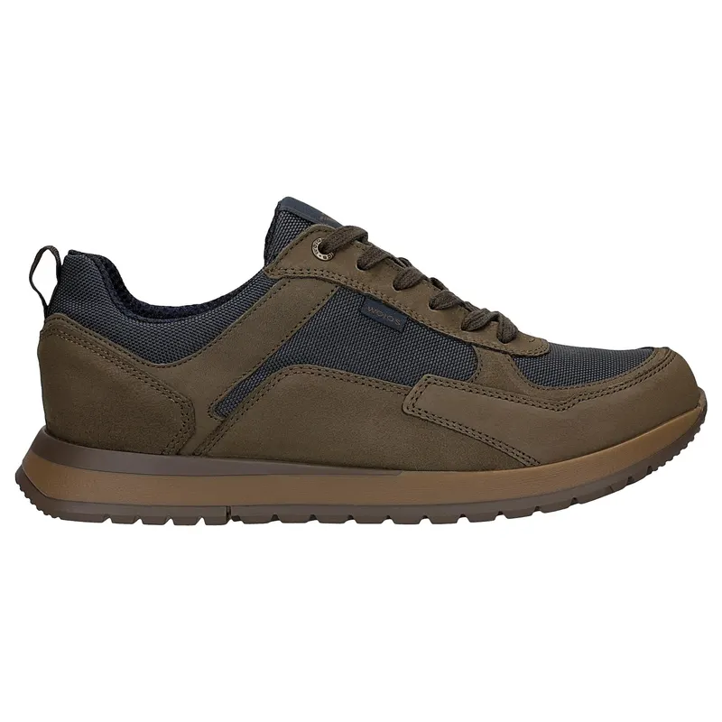 Sneakers bărbați maro-bleumarin