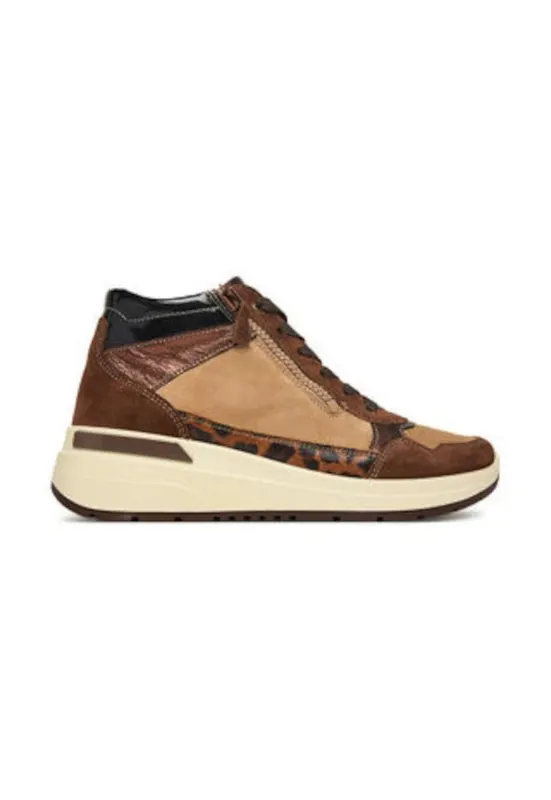 Tenisi de dama - 305490995 - piele naturala - maro