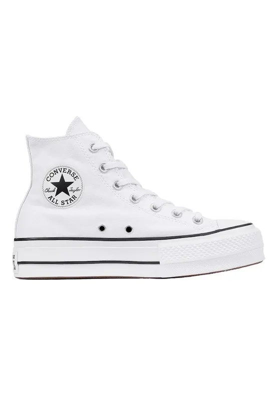 Tenisi Chuck Taylor All Star Lift Hi - Alb