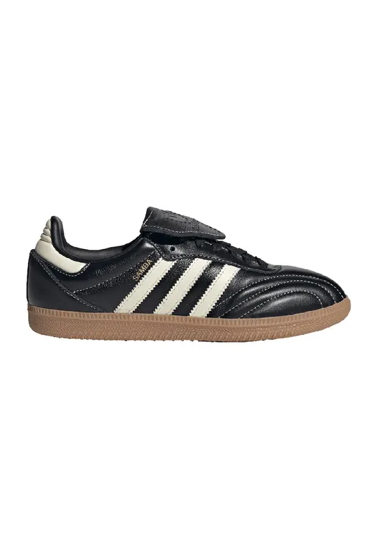 Pantofi sport din piele cu garnituri contrastante Samba - Negru/Alb murdar