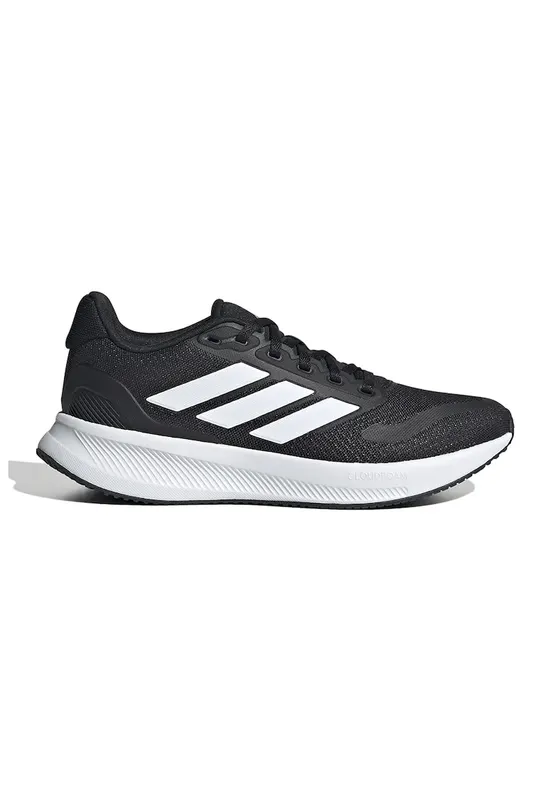 Pantofi sport Run Falcon 5 low-cut din plasa - Negru/Alb murdar