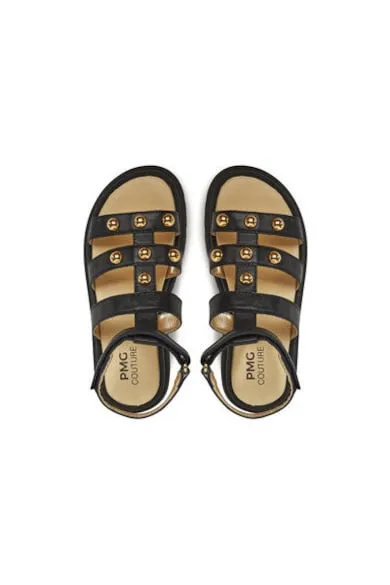 Sandale dama - 7938933 - Piele naturala - Negru