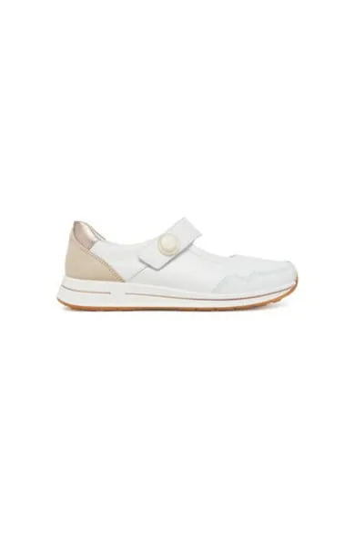 Espadrile dama 12-24814-04 - Piele naturala - Alb