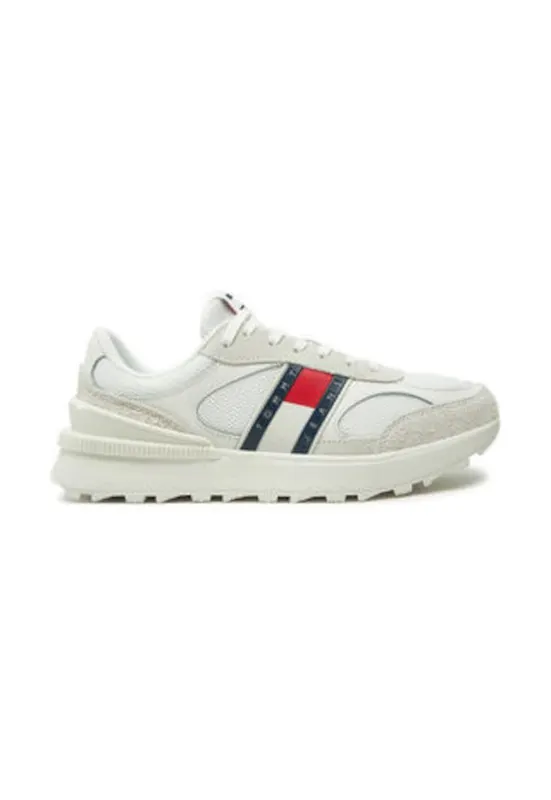 Pantofi sport pentru barbati - 304425585 - piele naturala - alb -