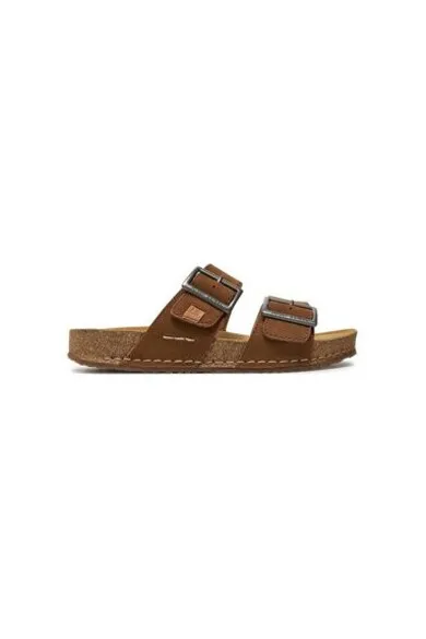 Slapi dama - 64905 - Piele naturala - Maro - Maro
