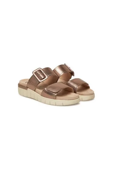 Slapi dama - 9-27203-44 - Piele naturala - Maro - Maro