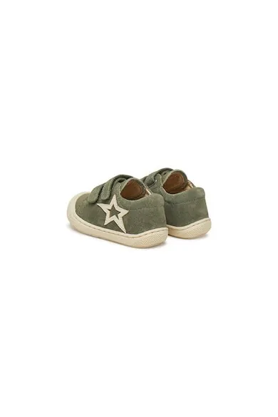 Adidasi fete NATURINO KOLDE LOW VL - Piele naturala - Verde