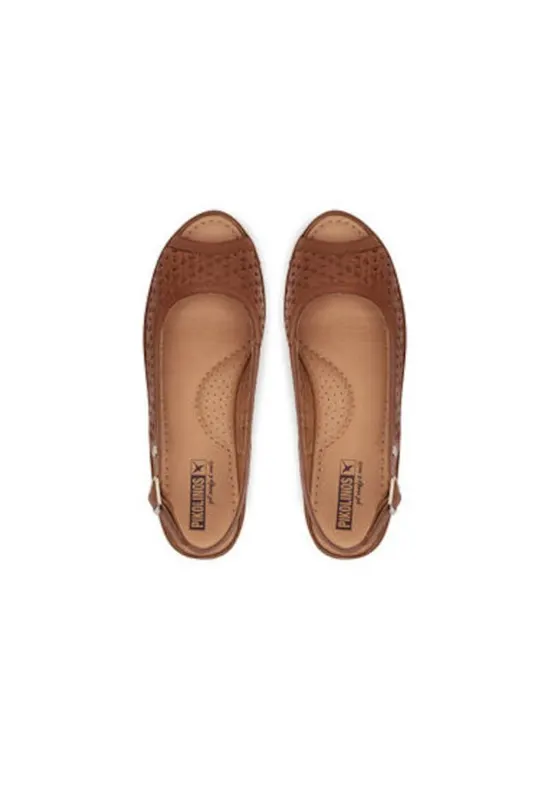 Espadrile dama W4A-1828 - Piele naturala - Maro