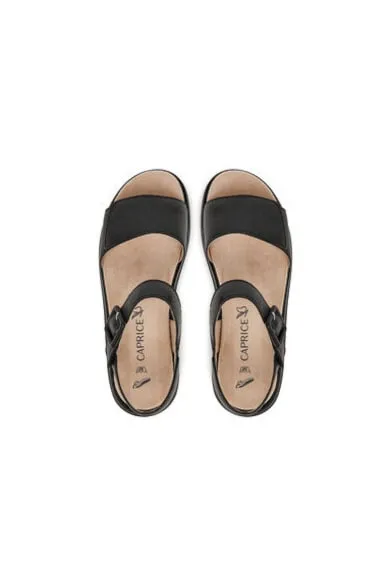 Sandale dama - 9-28717-44 - Piele naturala - Negru