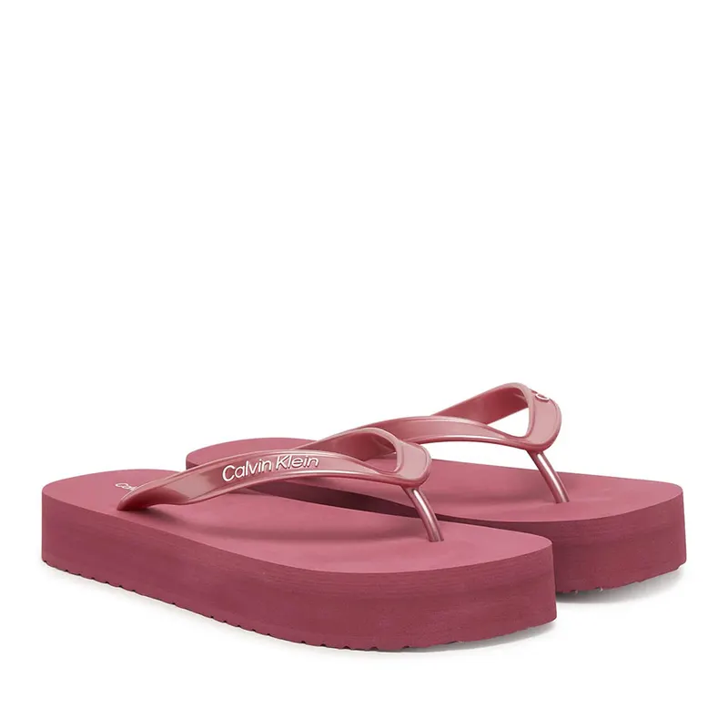 Papuci de plajă femei Calvin Klein roz 2371DSL3120RO — imaginea 2