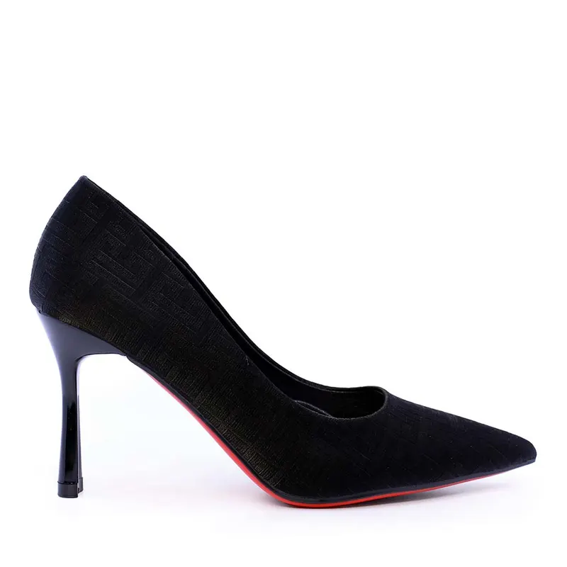 Pantofi stiletto femei Solo Donna negri 1162DP0610N
