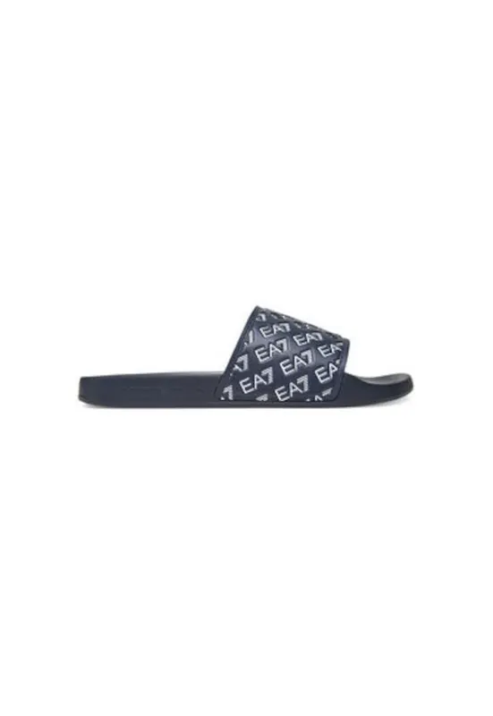 Slapi barbati Emporio Armani - 7X000109 AF15125 - Sintetic - Bleumarin - Bleumarin