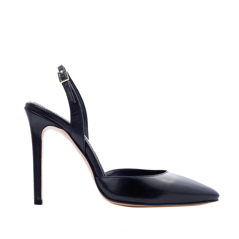 Sandale Alice Piele Naturala, Negre