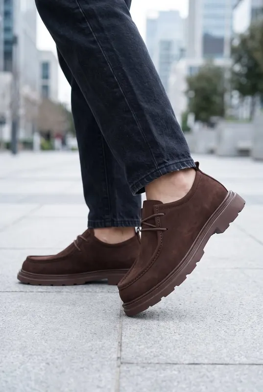 Pantofi Casual din Piele MARO - GENZO BROWN