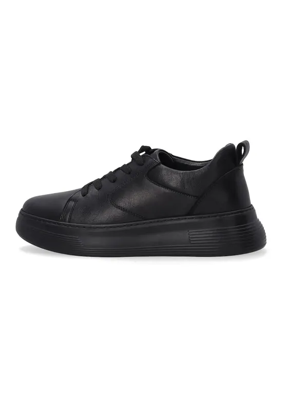 Pantofi sport din piele cu talpe wedge