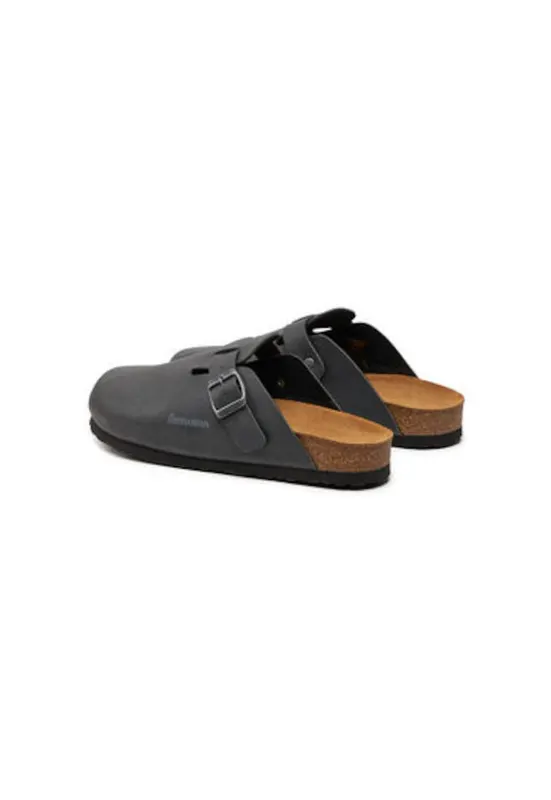 Slapi barbati Dr Brinkmann - 600212 - Piele naturala - Gri