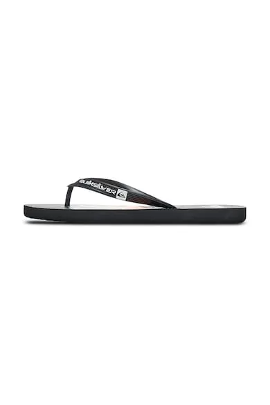 Papuci flip-flop cu logo Java Art - Negru/Portocaliu pal/Alb murdar
