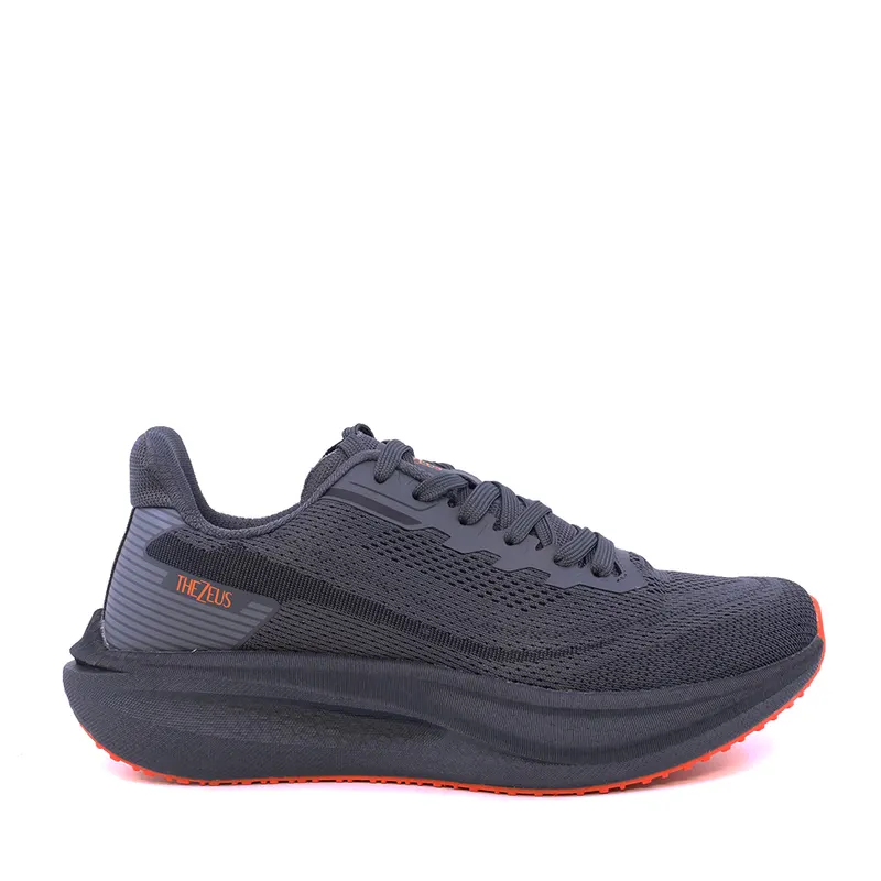 Sneakers ultraușori bărbați Thezeus gri închis din textil 3761BPS25856GR