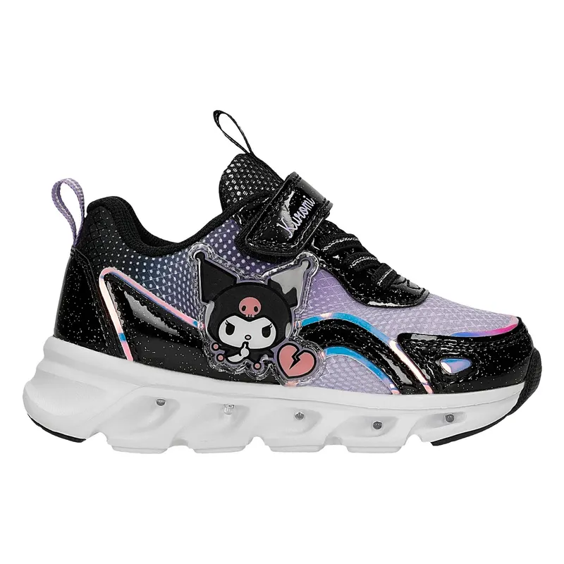 Sneakers fete Kuromi cu lumini LED BARTEK 87064-16