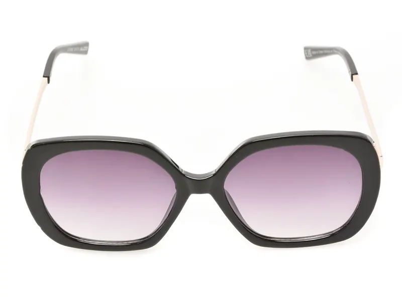 Ochelari de soare negri, MICKAELA 970, din metal