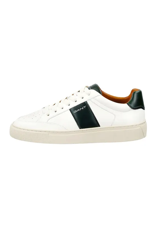 Pantofi sport din piele cu sireturi Mcjulien - Negru/Alb murdar