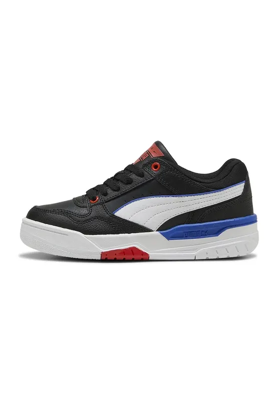 Pantofi sport Rebound Retro cu insertii de piele - Rosu/Alb/Negru