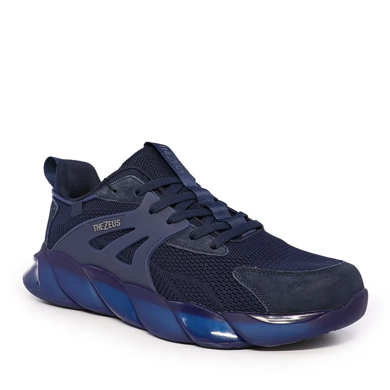 Sneakers comozi bărbați Thezeus bleumarin 3731BPS8113VBL — imaginea 2